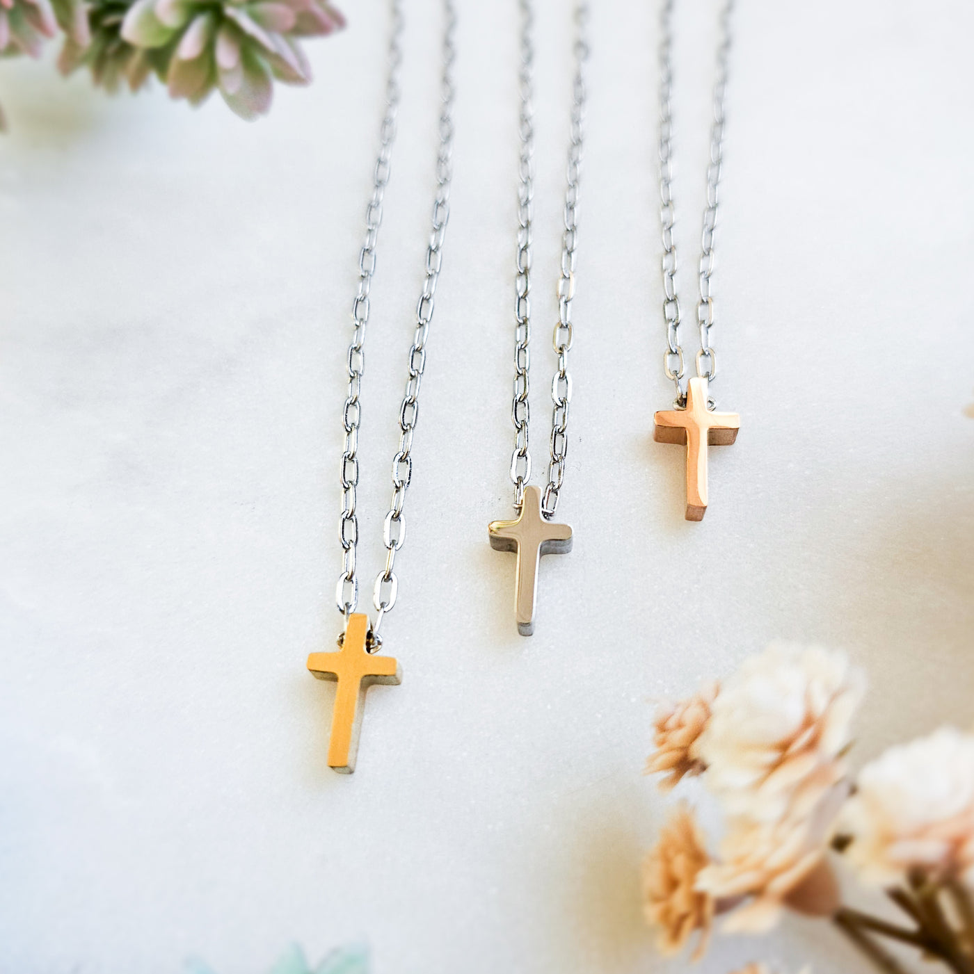 Mini Mini Cross | Necklace