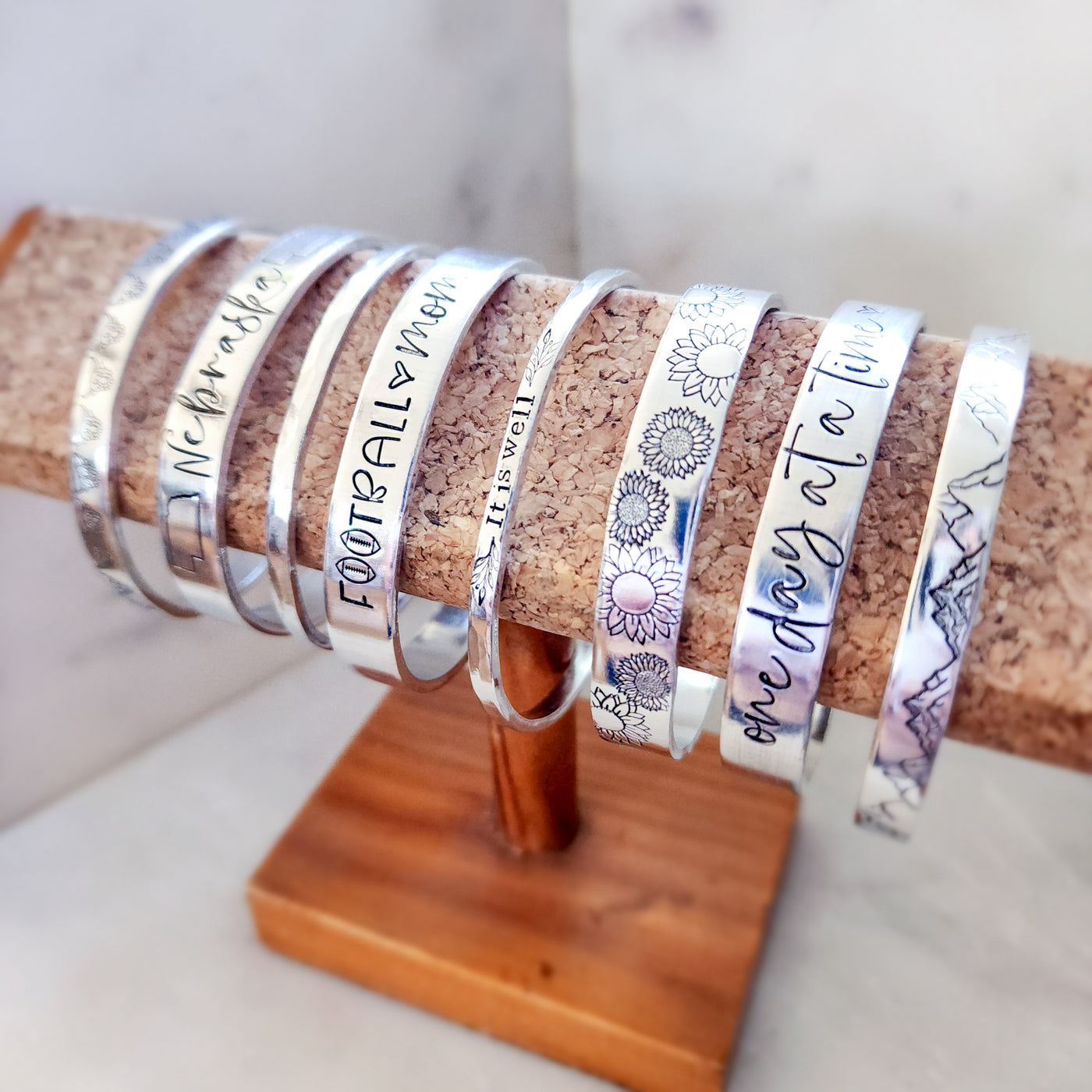 One Day at a Time | Cuff Bracelet