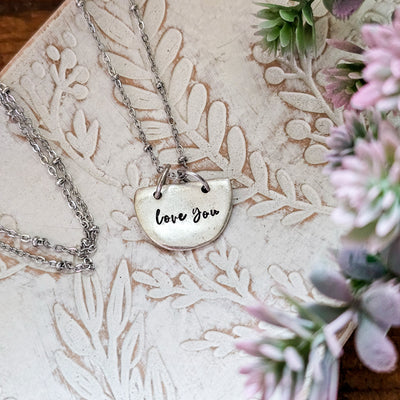 Love You - Half Circle | Necklaces
