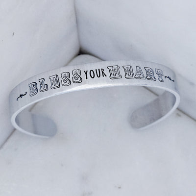 Bless your Heart || Cuff Bracelet