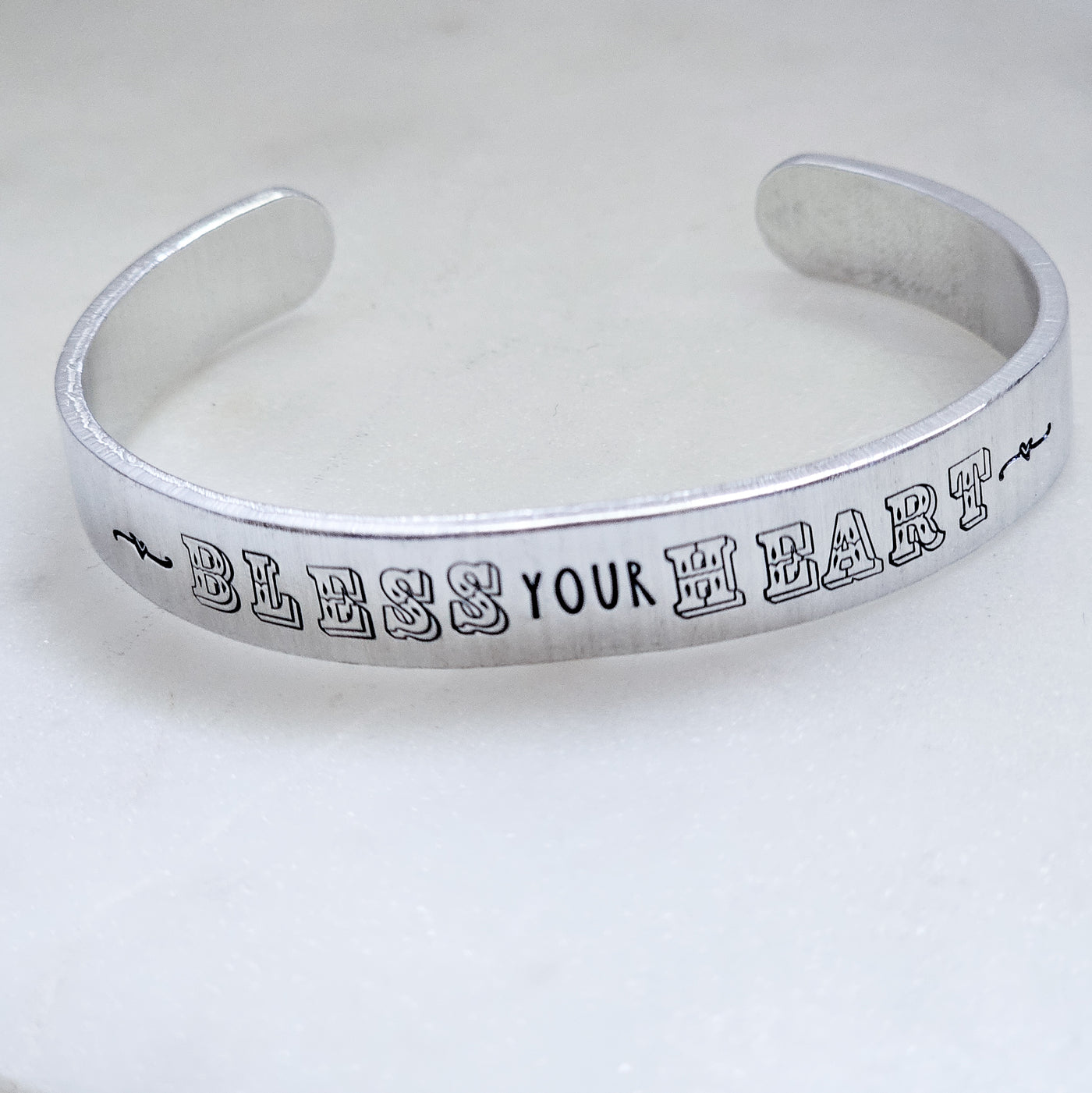 Bless your Heart || Cuff Bracelet