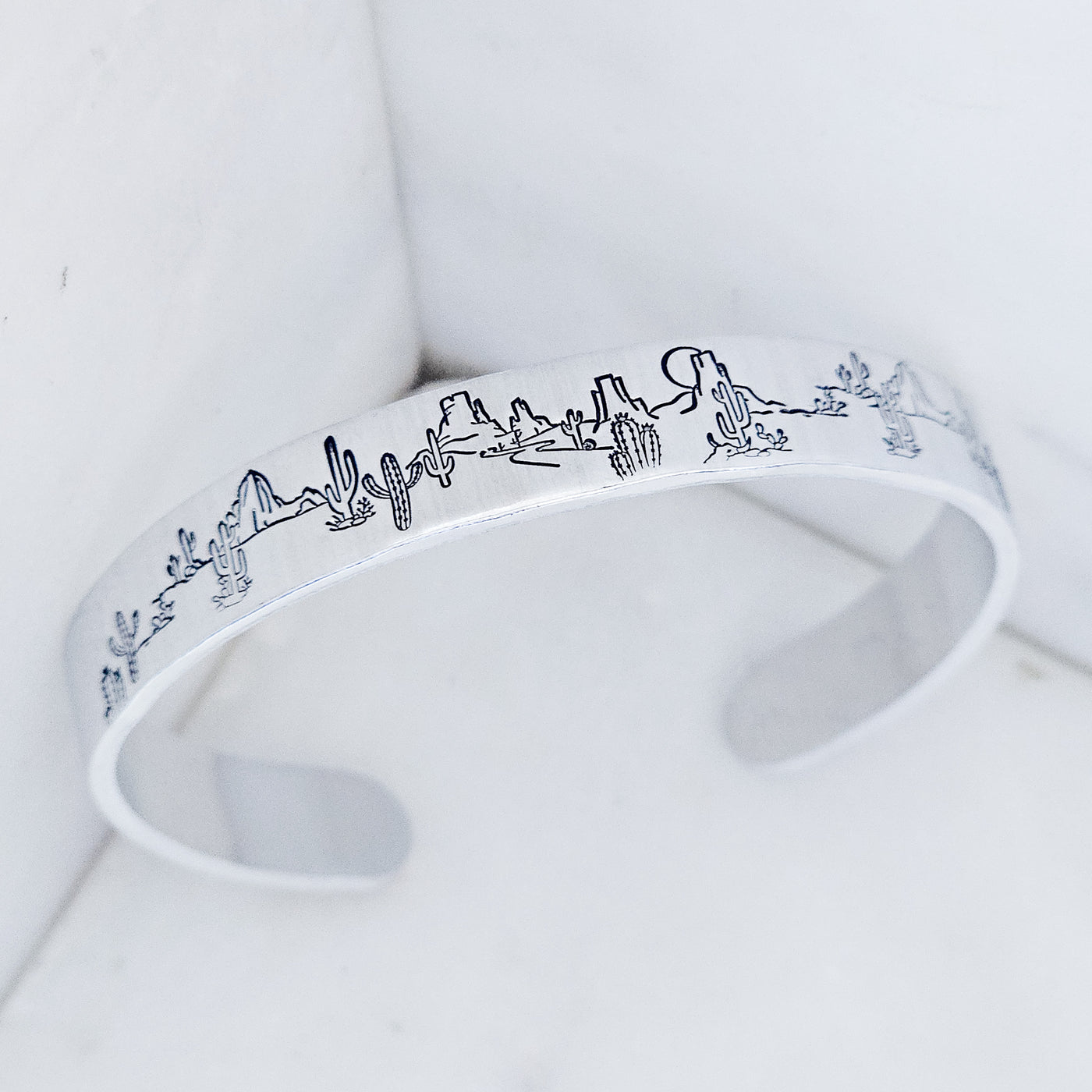 Desert Scene Cuff Bracelet