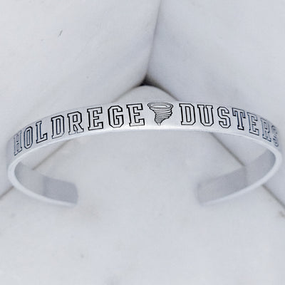 Holdrege Dusters Varsity Style || Cuff Bracelet