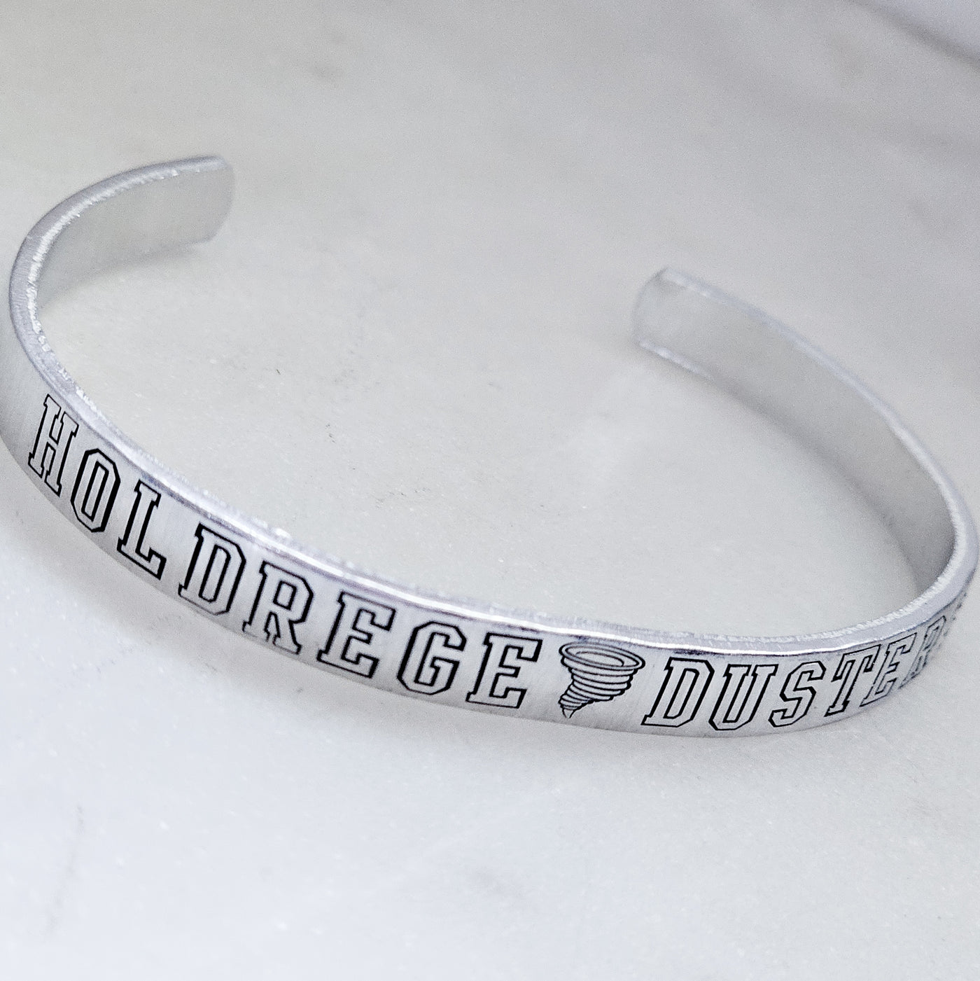 Holdrege Dusters Varsity Style || Cuff Bracelet