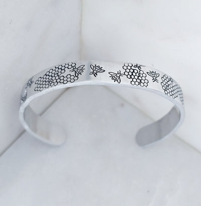 Honeycomb || Cuff Bracelet