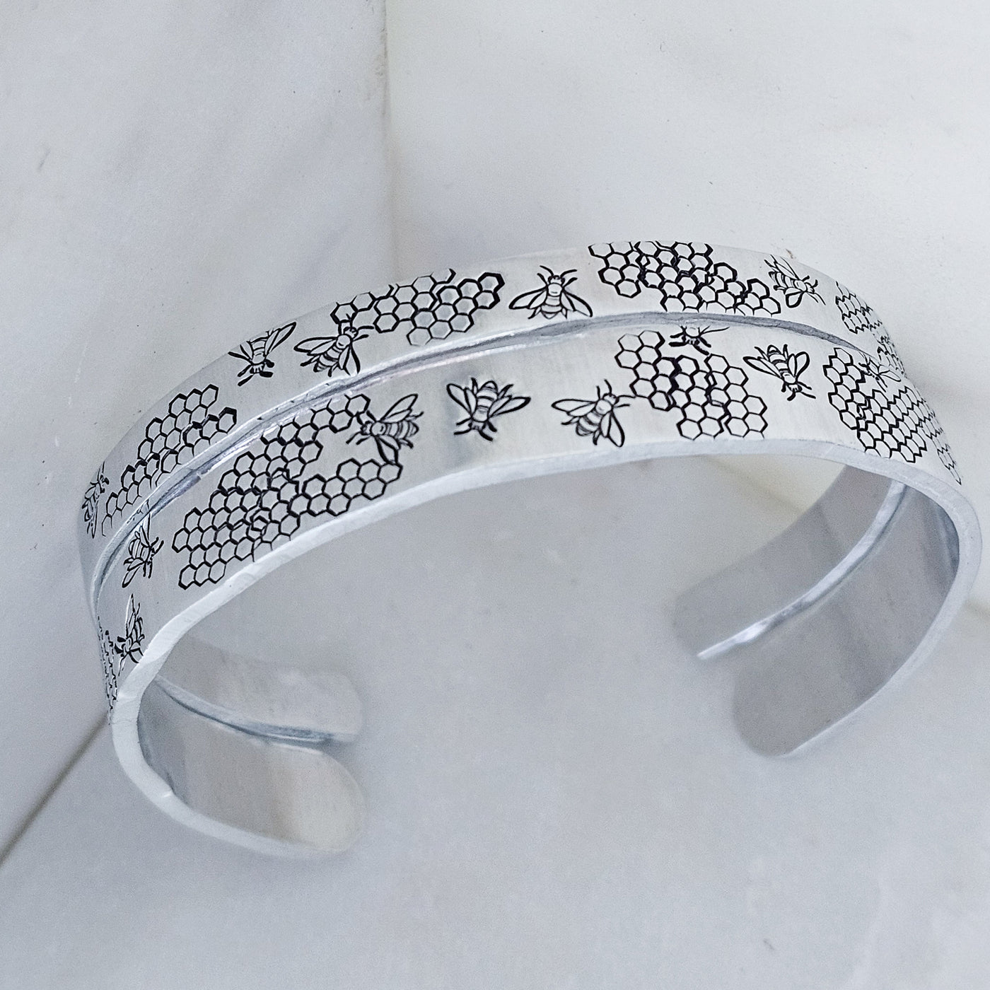 Honeycomb || Cuff Bracelet