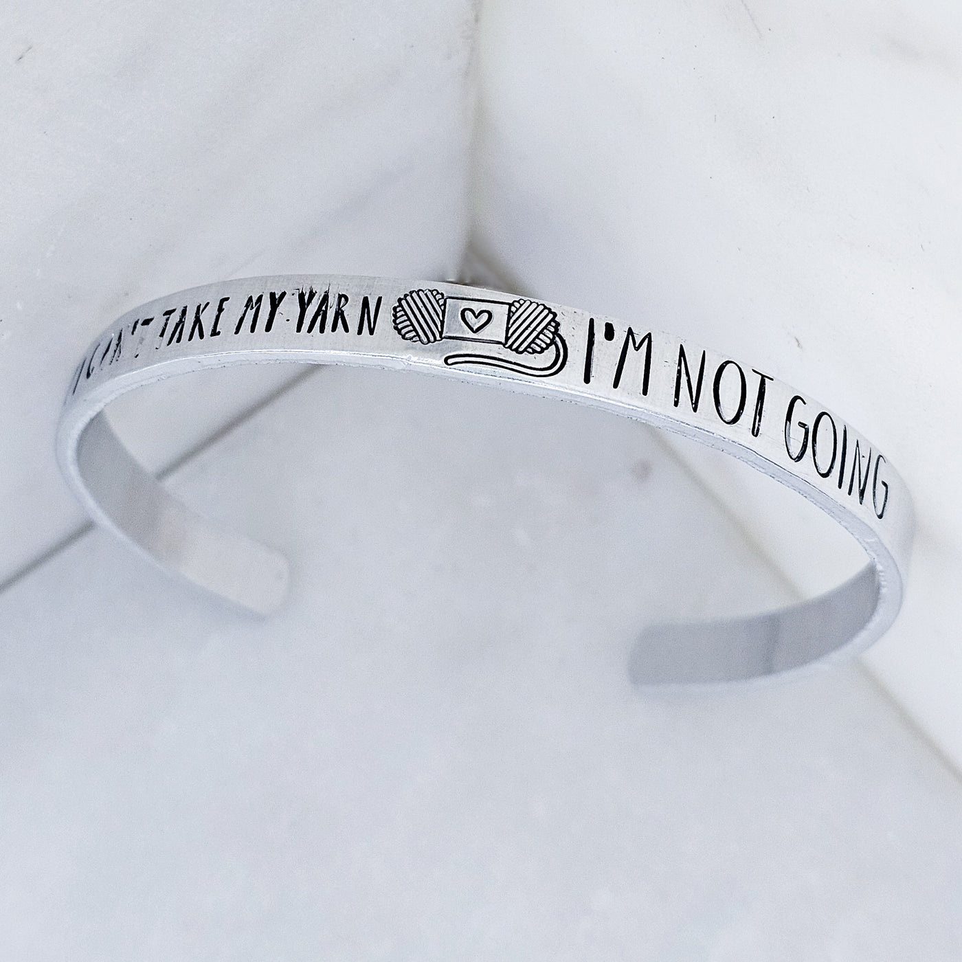 I'm Not Going || Cuff Bracelet