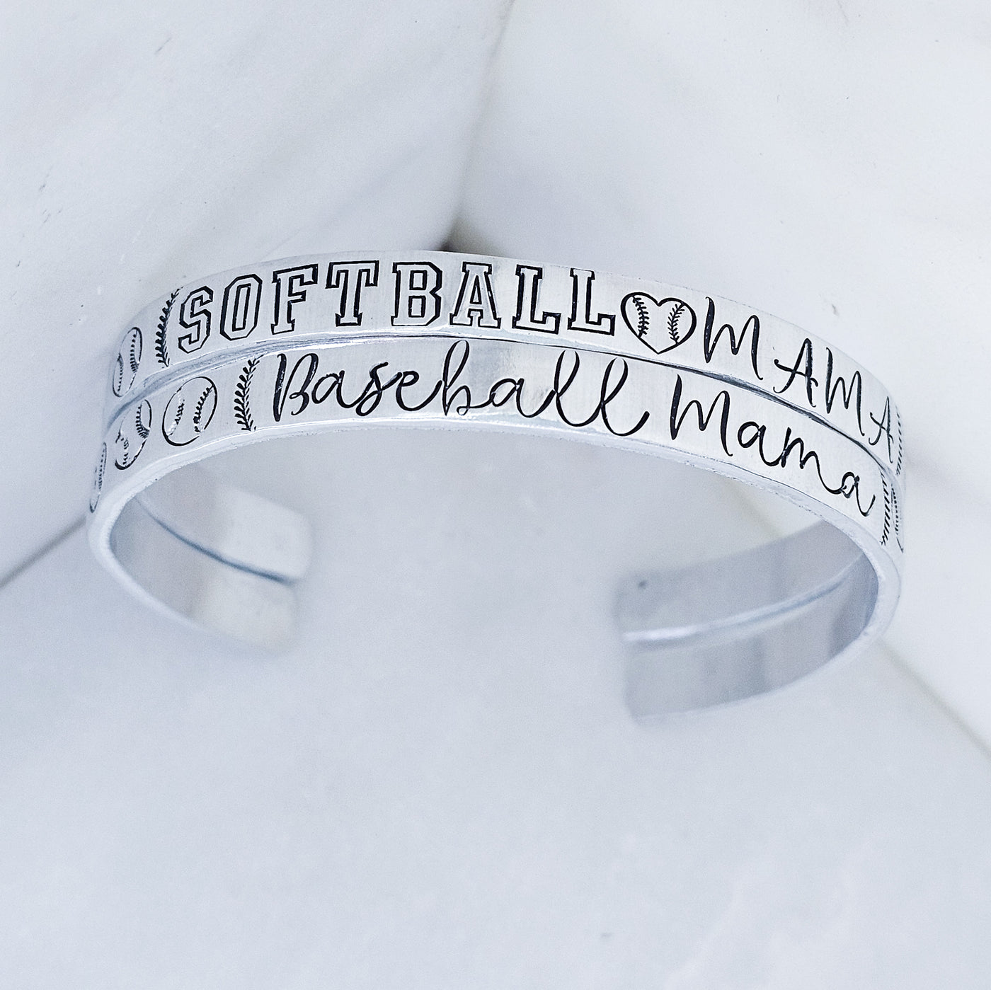 Baseball/Softball Mama || Cuff Bracelet