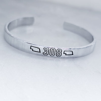 308 Nebraska || Cuff Bracelet