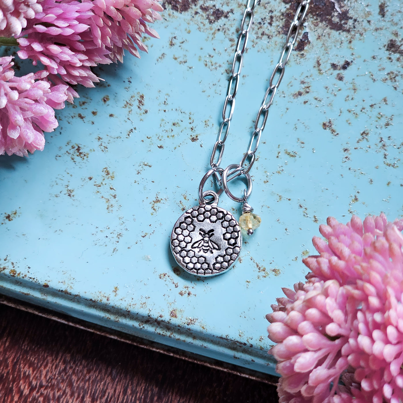 Bees + Honeycomb | Necklaces