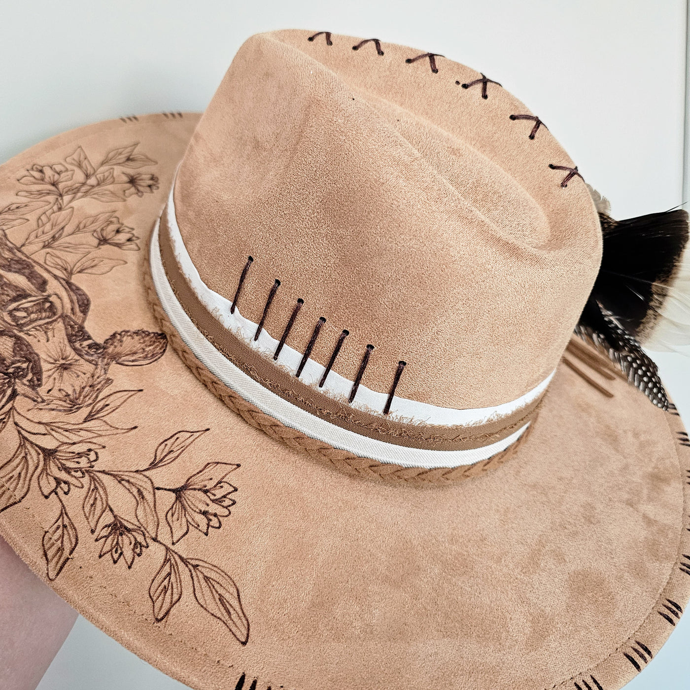 Custom Wide Brim Hat for J. Sparks