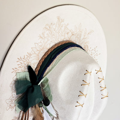 Custom Wide Brim Hat for Tiffany S.