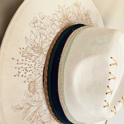 Custom Wide Brim Hat for Tiffany S.