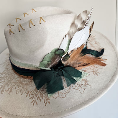 Custom Wide Brim Hat for Tiffany S.