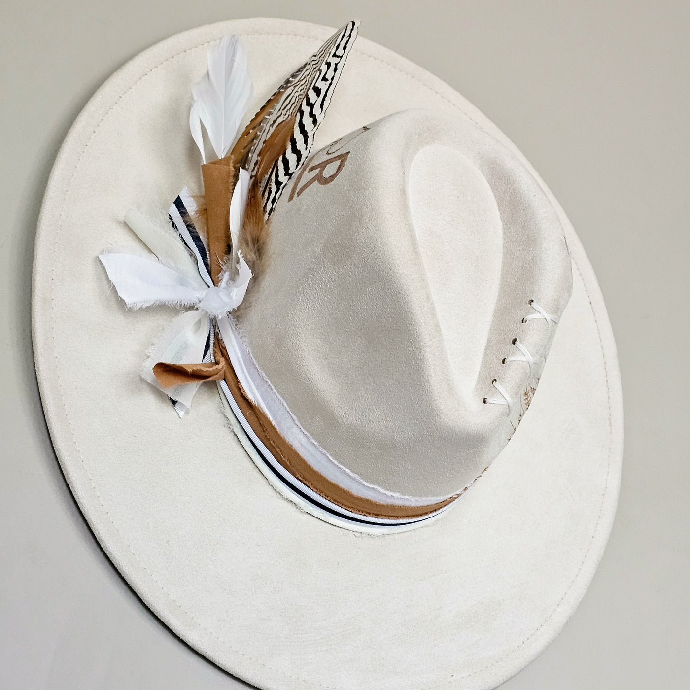 Custom Wide Brim Hat for Abigail R. - Final Invoice