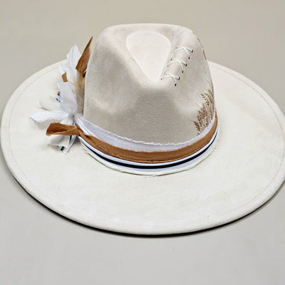 Custom Wide Brim Hat for Abigail R. - Final Invoice