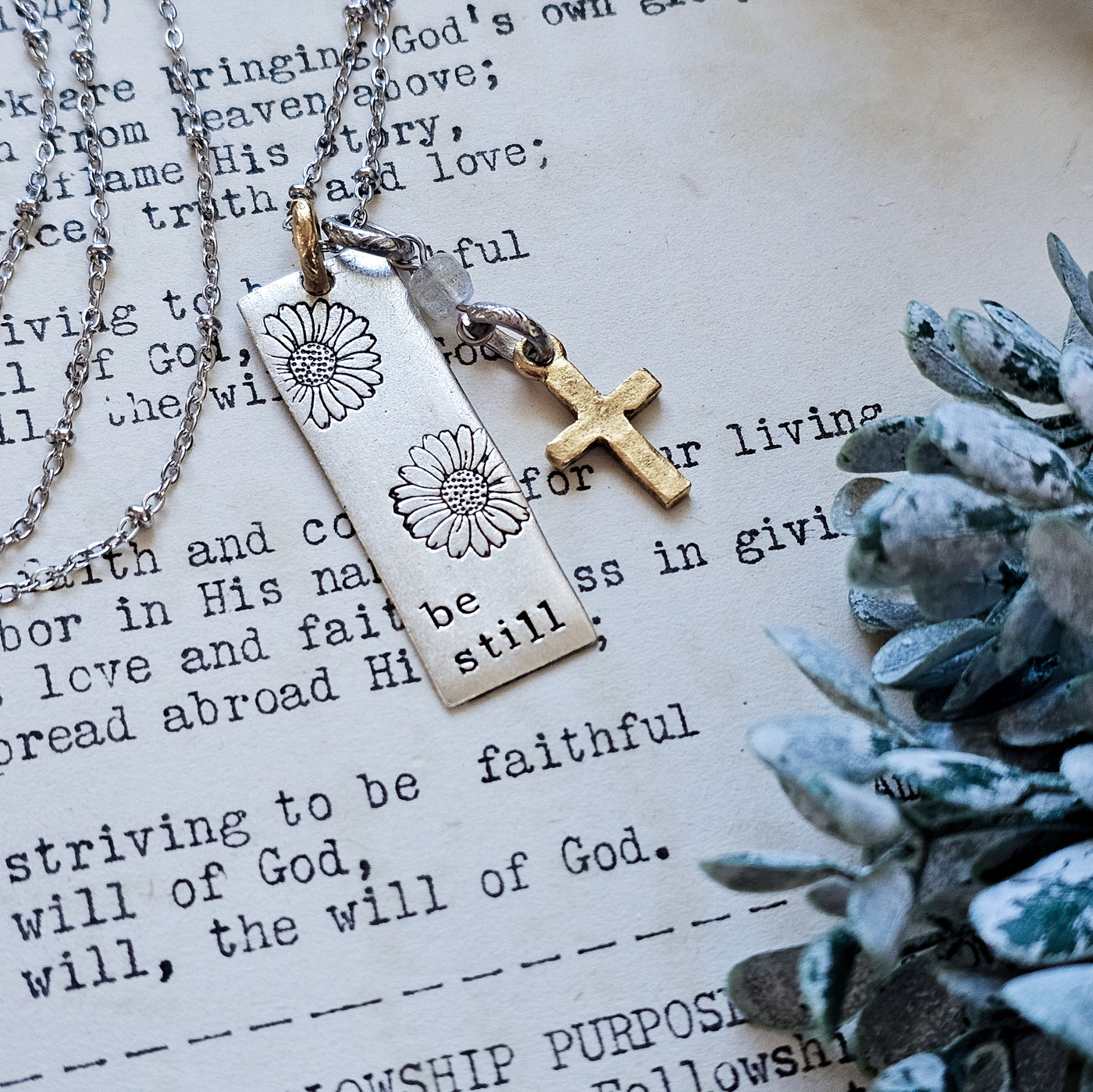 Be Still || Mixed Metal Necklaces