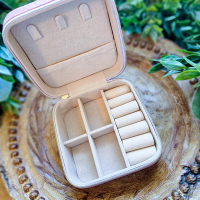 Travel Jewelry Organizer | Freehand Burned Velvet Cases