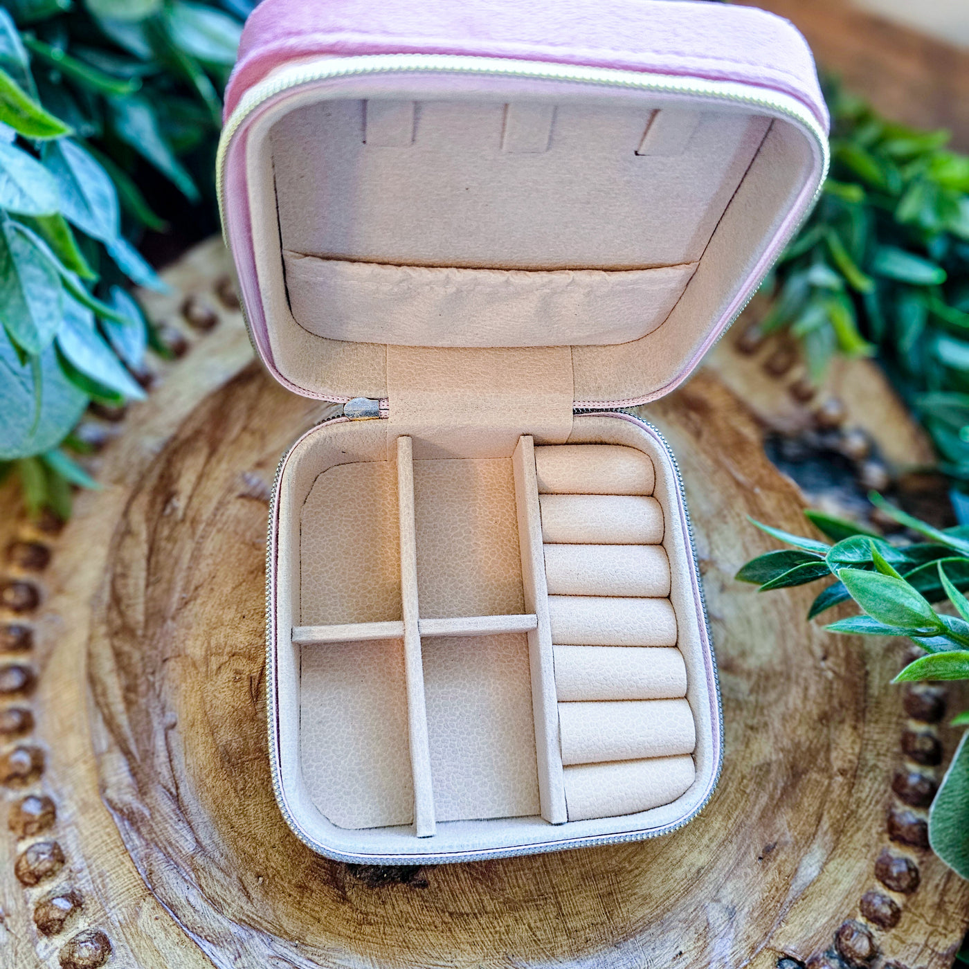 Travel Jewelry Organizer | Freehand Burned Velvet Cases