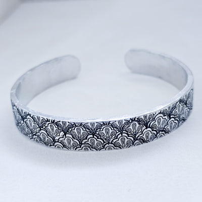 Layered Pattern | Cuff Bracelet