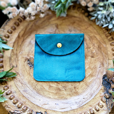 Jewelry Envelope || Freehand Burned Velvet Travel Organizer