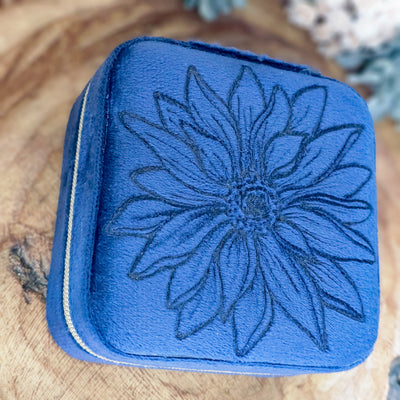 Travel Jewelry Organizer | Freehand Burned Velvet Cases