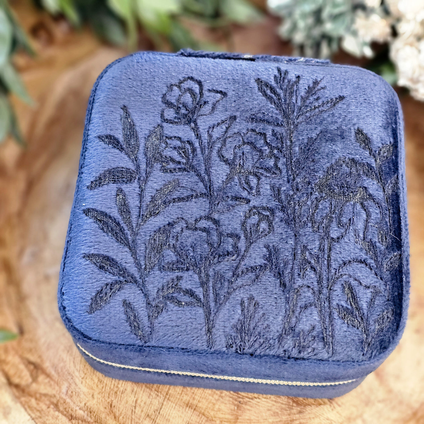 Travel Jewelry Organizer | Freehand Burned Velvet Cases