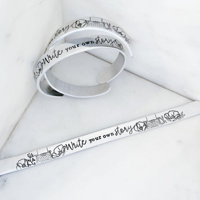 Write Your Own Story || Cuff Bracelet