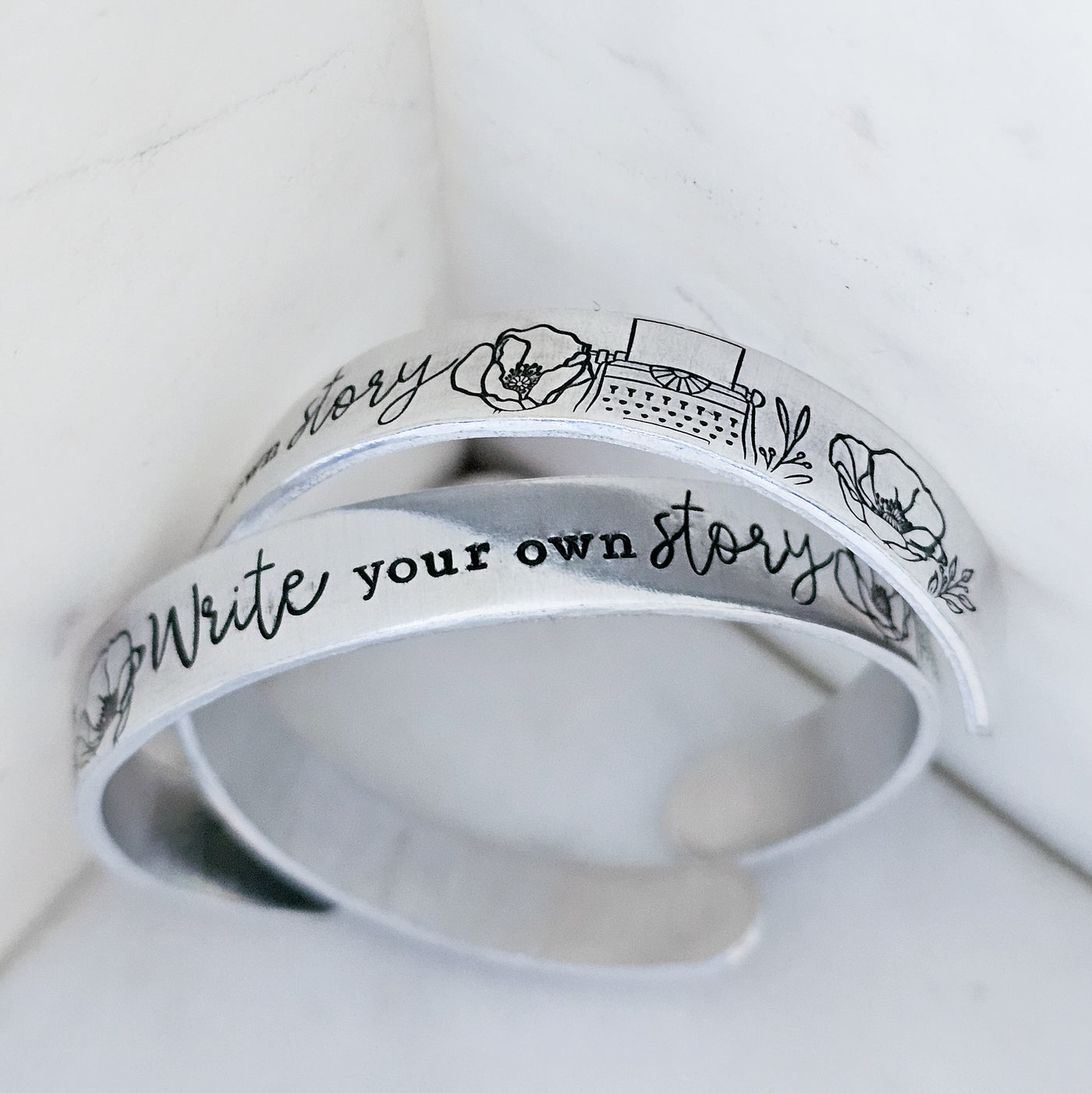 Write Your Own Story || Cuff Bracelet