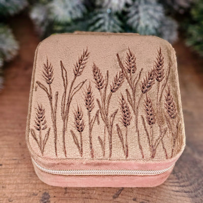 Travel Jewelry Organizer | Freehand Burned Velvet Cases