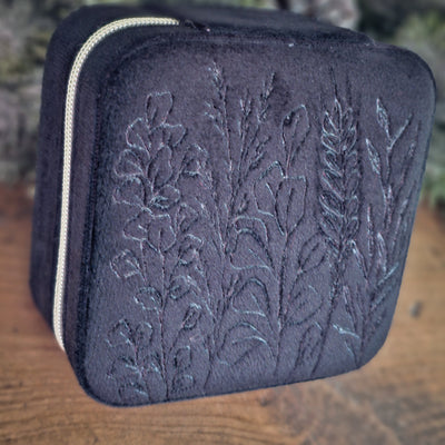 Travel Jewelry Organizer | Freehand Burned Velvet Cases