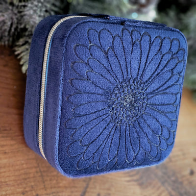 Travel Jewelry Organizer | Freehand Burned Velvet Cases