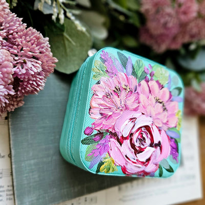 Travel Jewelry Organizer | Hand Painted Cases