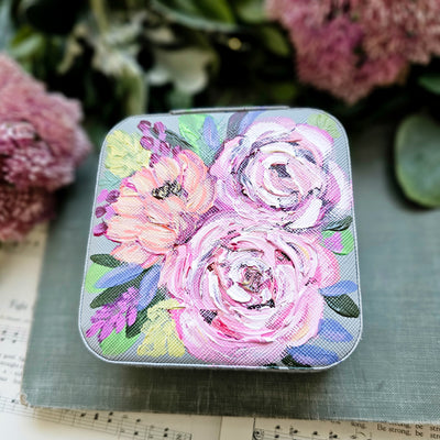 Travel Jewelry Organizer | Hand Painted Cases