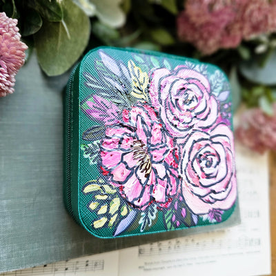 Travel Jewelry Organizer | Hand Painted Cases