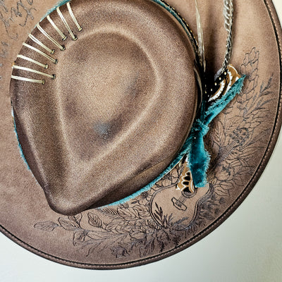 Custom Wide Brim Hat for H. McCartney