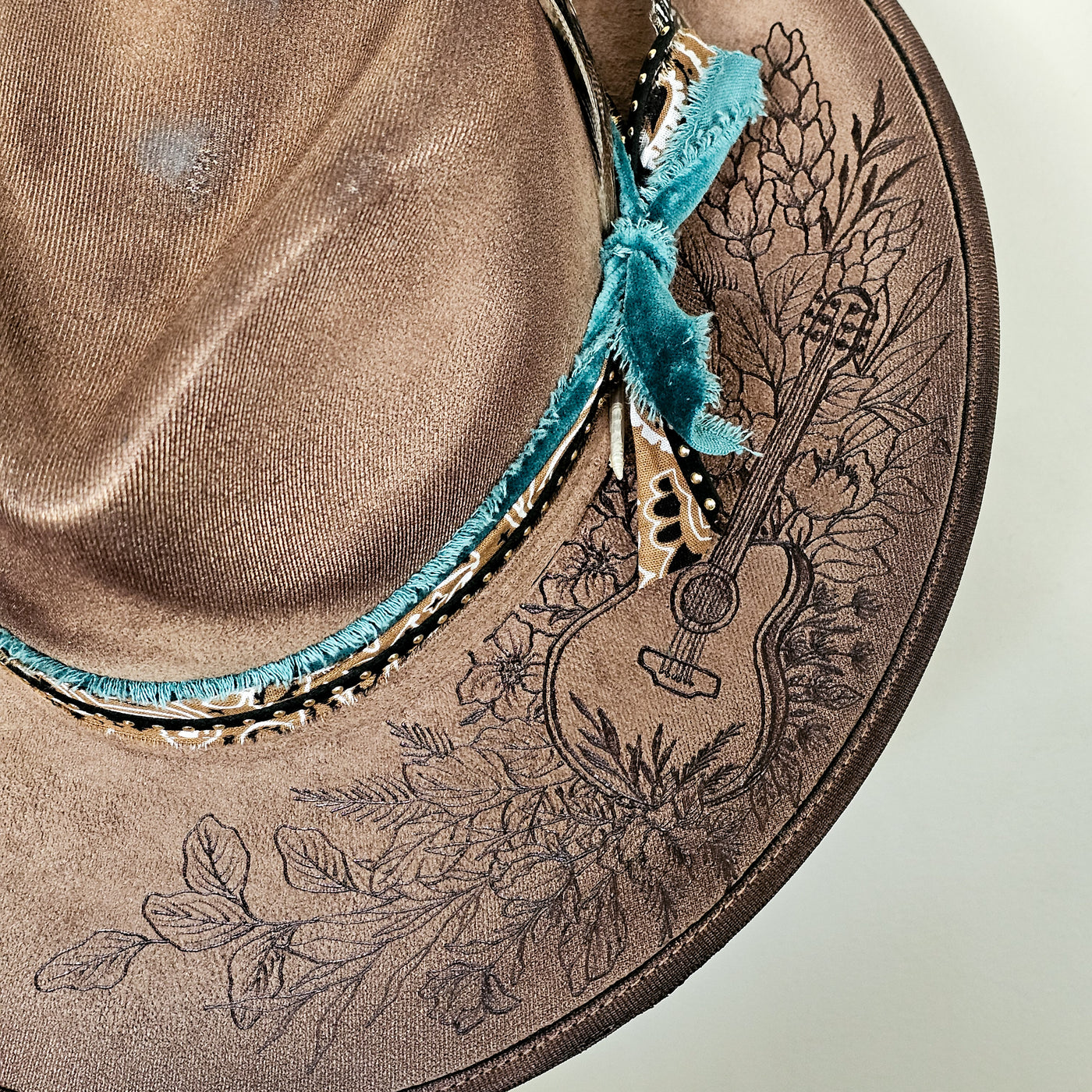 Custom Wide Brim Hat for H. McCartney