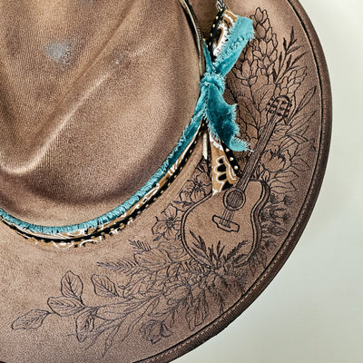 Custom Wide Brim Hat for H. McCartney