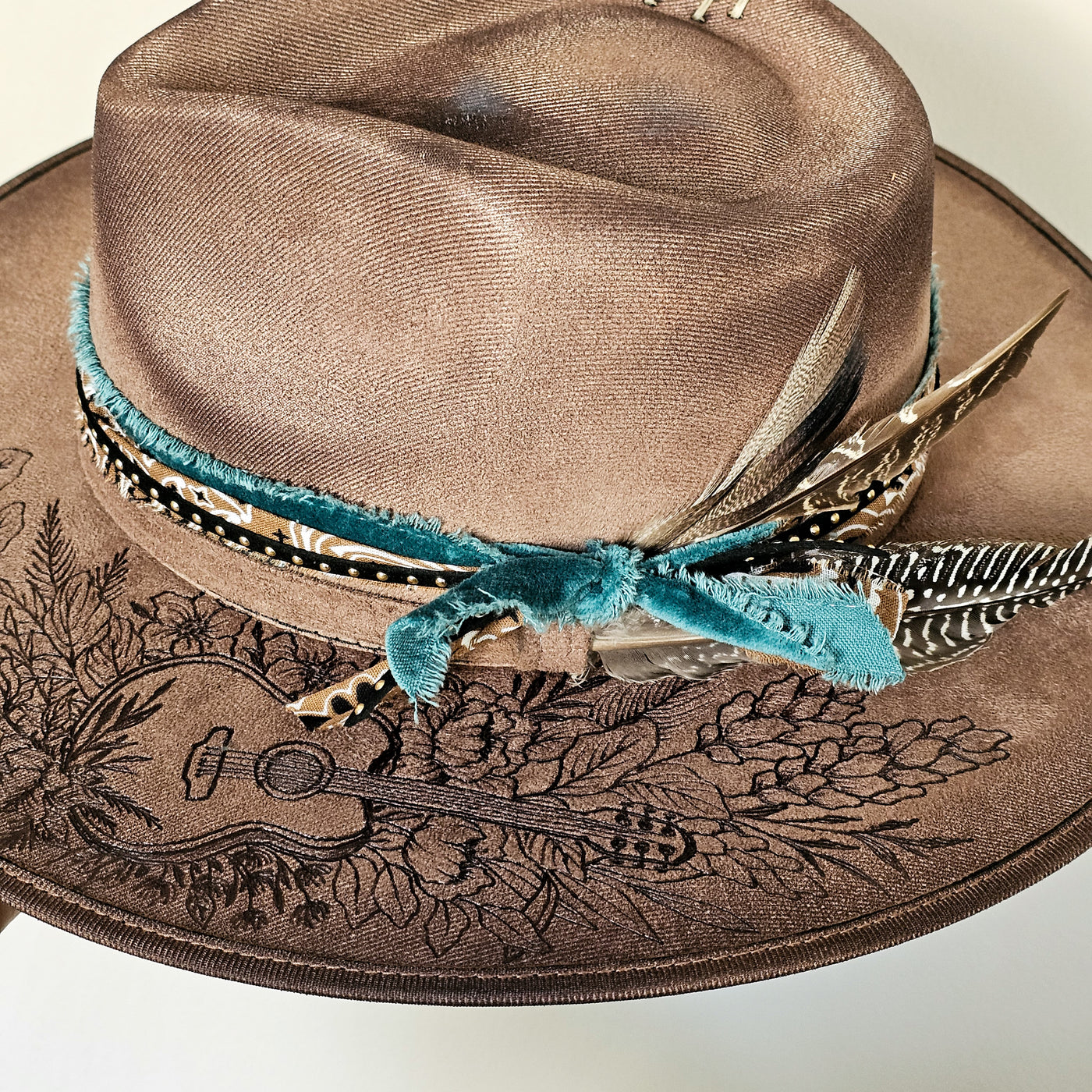 Custom Wide Brim Hat for H. McCartney