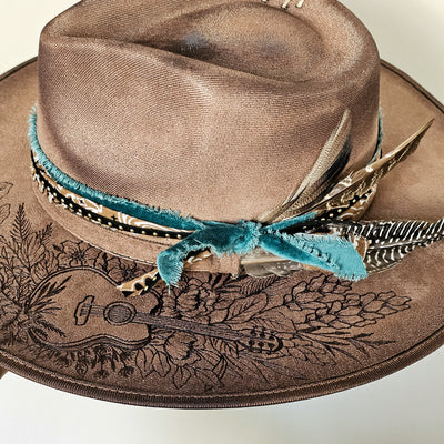 Custom Wide Brim Hat for H. McCartney