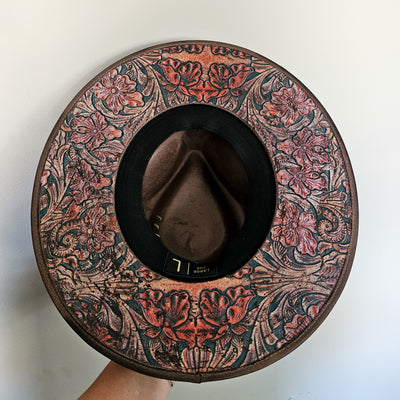 Custom Wide Brim Hat for H. McCartney