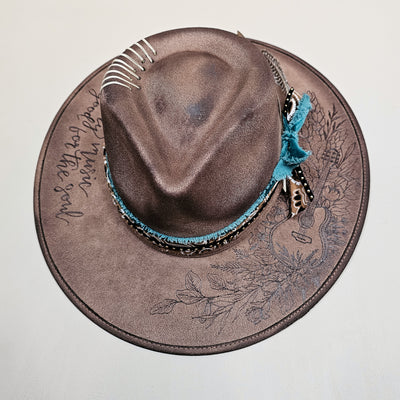 Custom Wide Brim Hat for H. McCartney