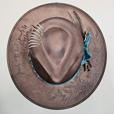 Custom Wide Brim Hat for H. McCartney