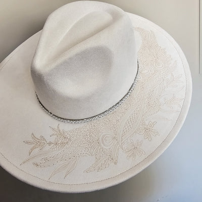 Custom Wide Brim Hat for M. Sabotka