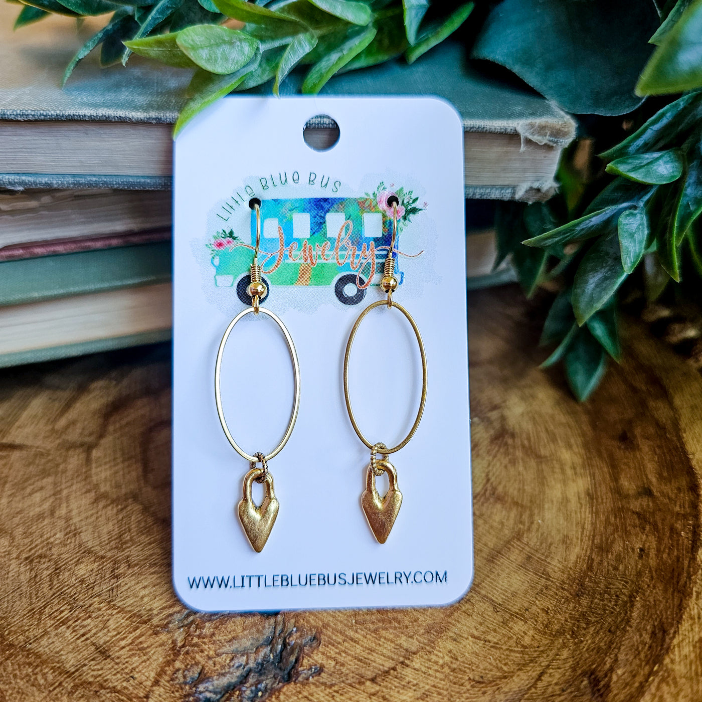 Heart Drop || Earrings