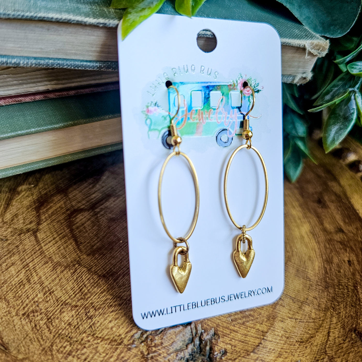 Heart Drop || Earrings
