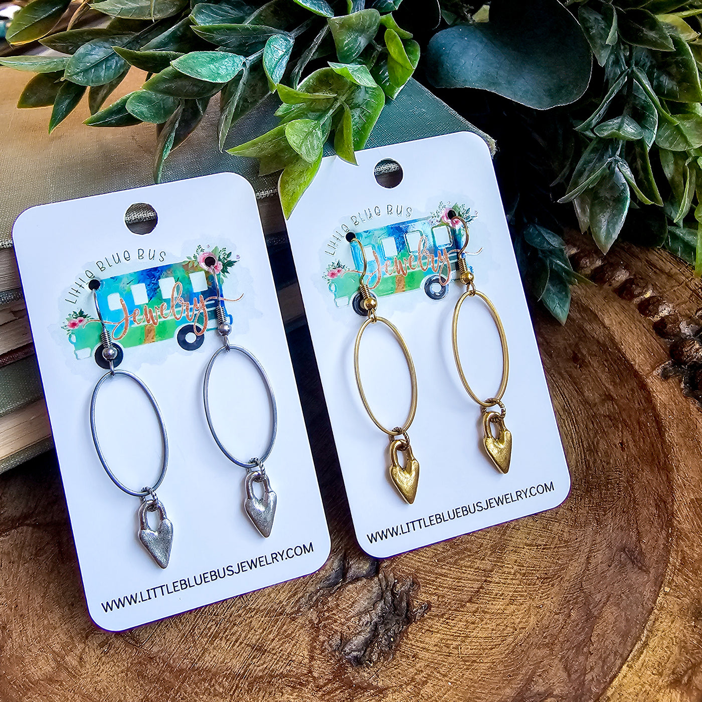 Heart Drop || Earrings