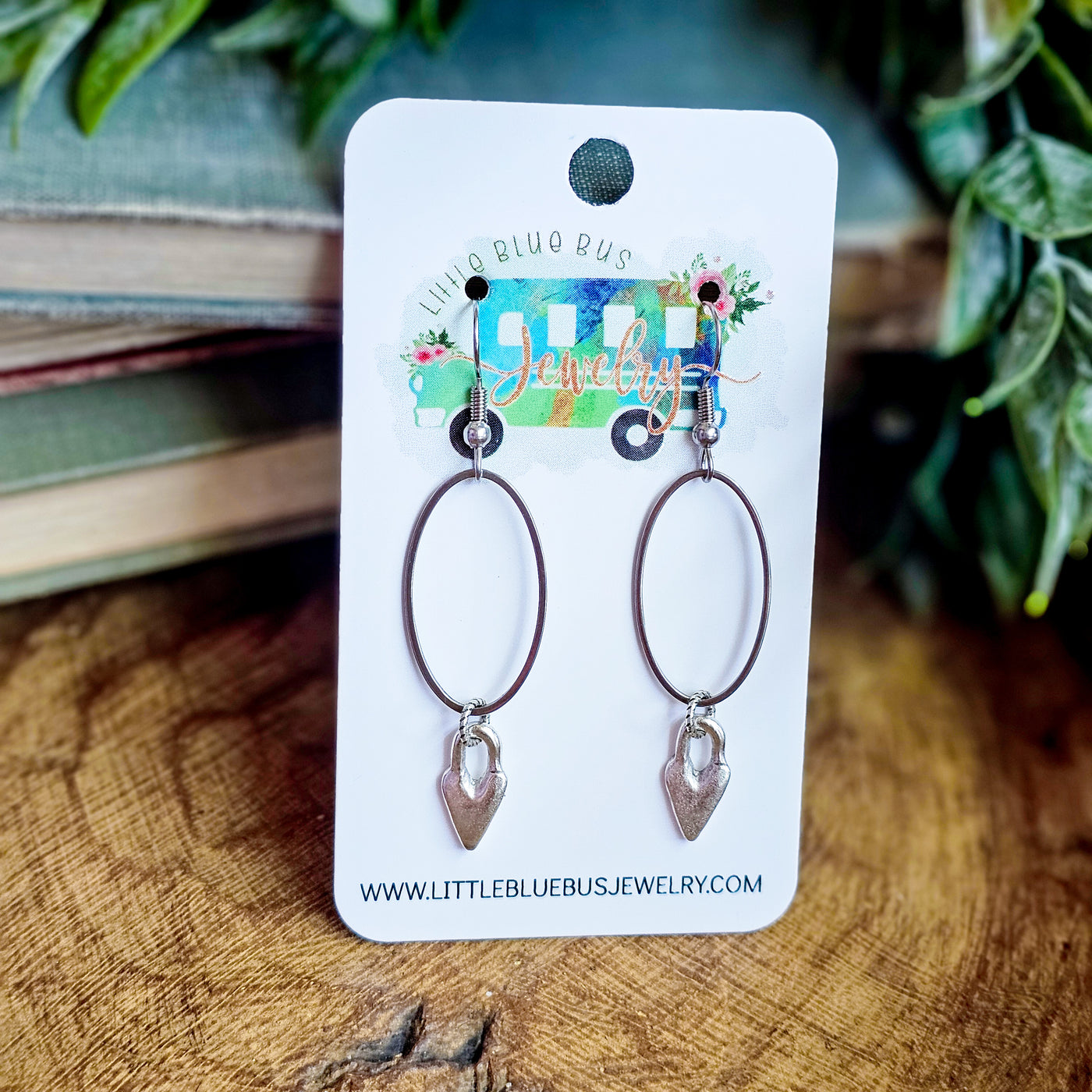 Heart Drop || Earrings