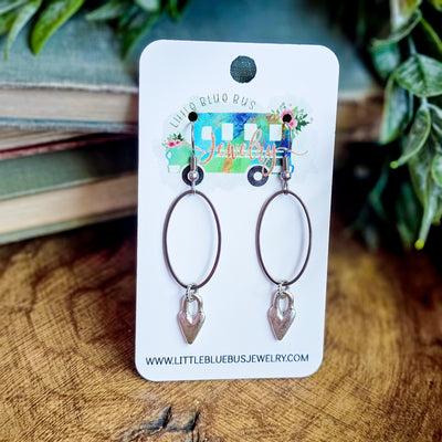 Heart Drop || Earrings