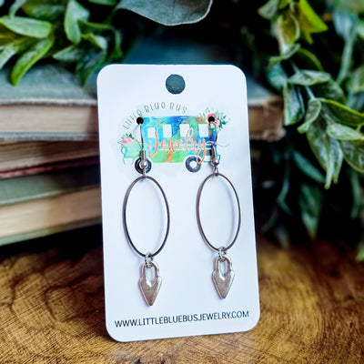 Heart Drop || Earrings